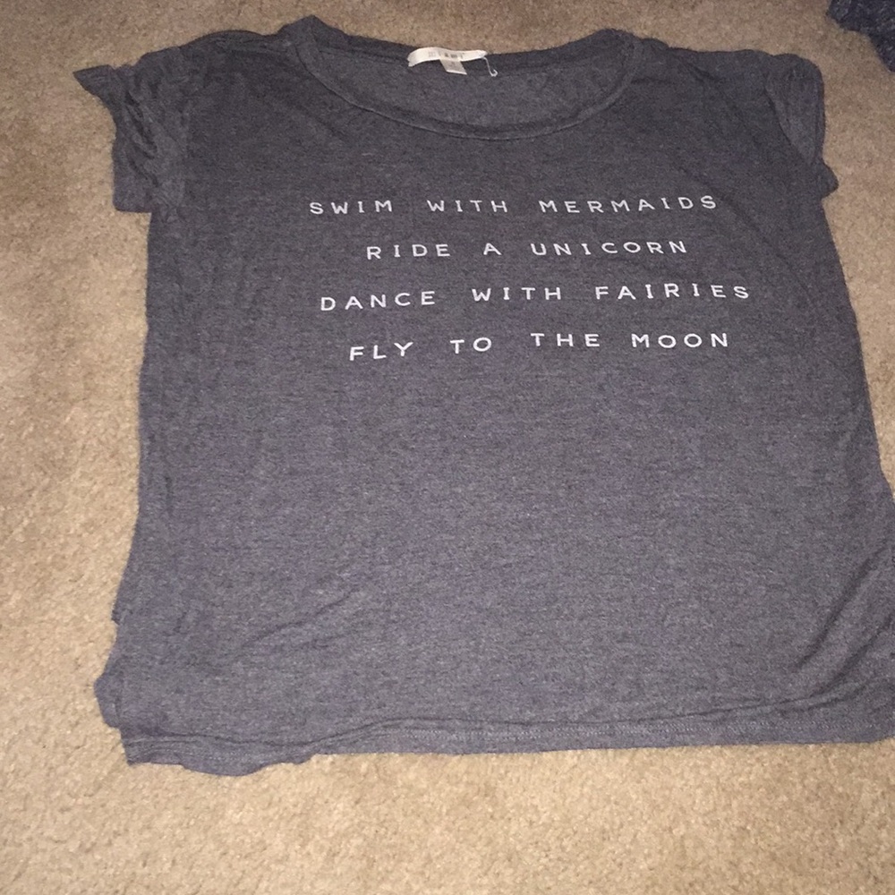 Swim with mermaids shirt